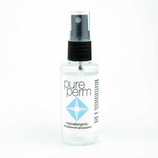 Натуральный дезодорант спрей от пота Pure Perm Hypoallergenic — изображение 1