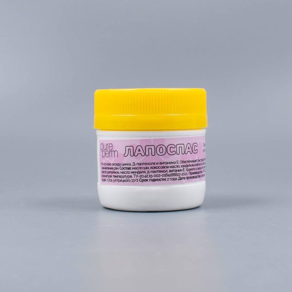 Крем лечебный для любимых лап "Лапоспас" Pure Perm, 40мл — изображение 1