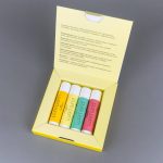 Набор натуральных бальзамов для губ Pure Perm: мед, ваниль, мята, грейпфрут — изображение 2