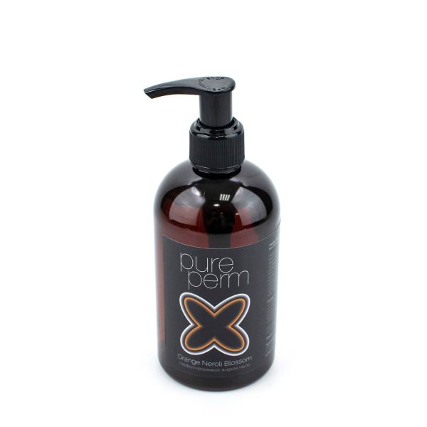 Парфюмированное жидкое мыло с дозатором Pure Perm Orange Neroli Blossom, 300 мл — изображение 2