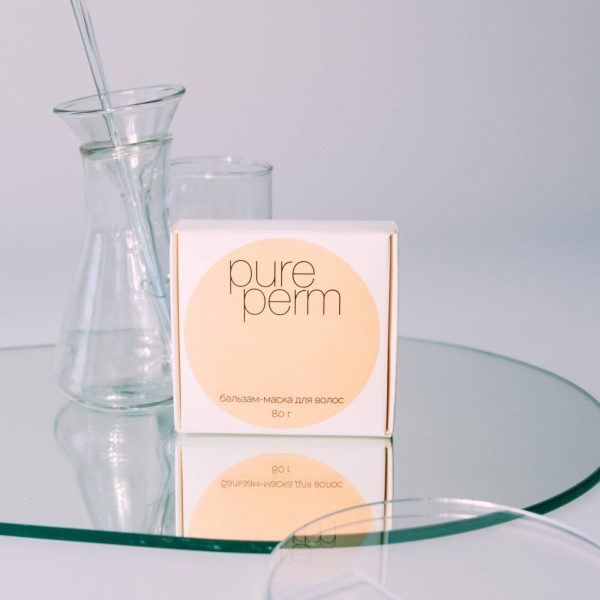 Бальзам маска для волос Pure Perm Апельсиновый 80г — изображение 3