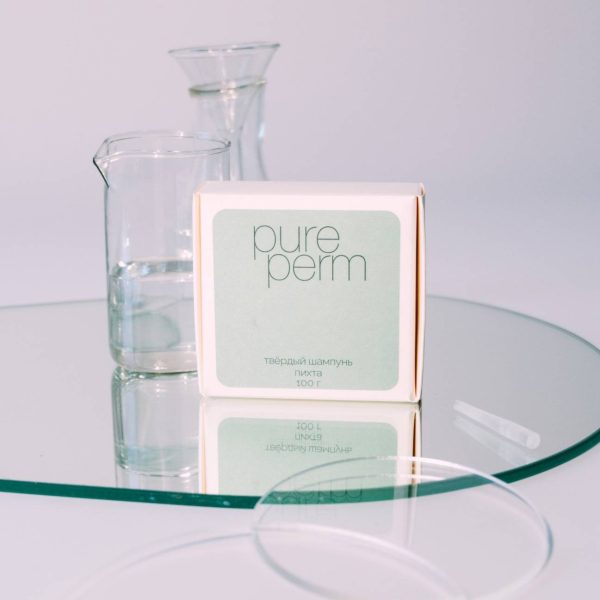 Твердый шампунь для волос Pure Perm Пихтовый 100г — изображение 3