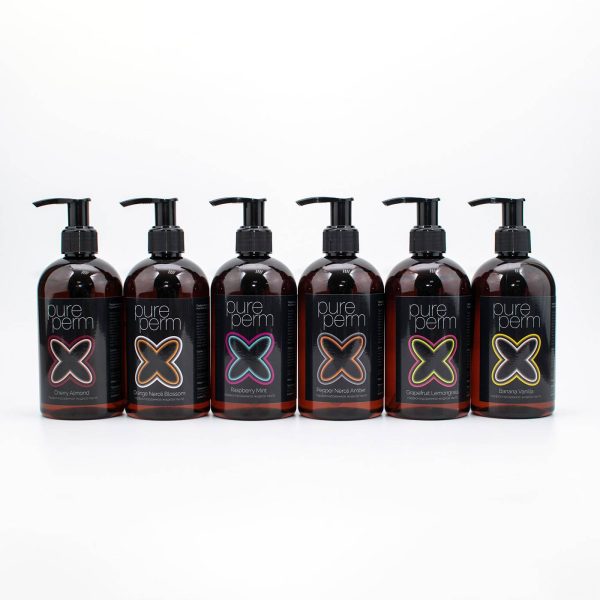 Парфюмированное жидкое мыло с дозатором Pure Perm Raspberry Mint, 300 мл — изображение 3