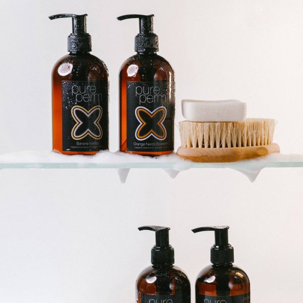 Парфюмированное жидкое мыло с дозатором Pure Perm Banana Vanilla, 300 мл — изображение 6