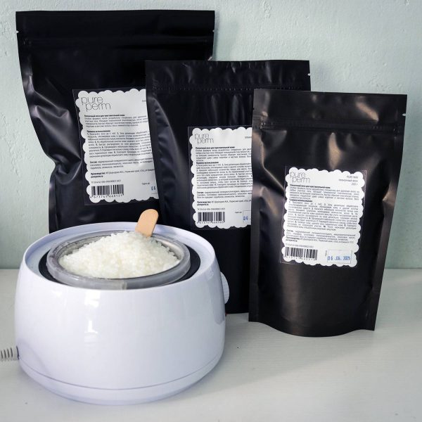Пленочный полимерный воск для депиляции в гранулах Pure Perm Pure Wax 500г — изображение 7
