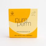 Набор натуральных бальзамов для губ Pure Perm: мед, ваниль, мята, грейпфрут — изображение 4