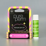 Натуральный бальзам для губ с пчелиным воском Pure Perm Арбуз — изображение 2