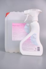 Средство для мытья окон, стекол и гладких поверхностей с аммиаком Fresh View Pure Perm, 500мл — изображение 2